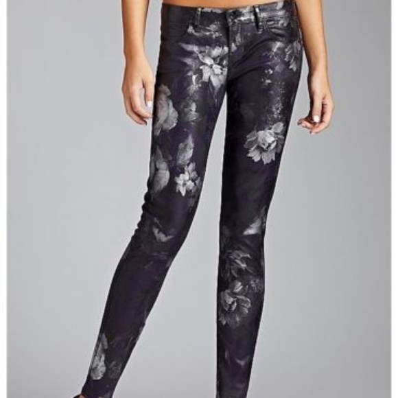 NEW GUESS ROSE BRITTNEY LEGGING SKINNY JEANS - Picture 1 of 4
